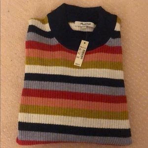 NWT Madewell Mock Neck Sweater